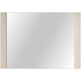 XORA STENSKO OGLEDALO, 100/70/2 cm steklo, leseni material | Shoptok.si