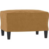  3-dijelni set sofa s jastucima smeđi baršunasti | shoptok.hr