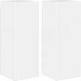 TV zidni ormar Zidne 2 pcs Sjajno bijelo 30 x 31 x 80 cm | Eponuda.ba
