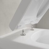 Villeroy Boch 5684HRR1 Architectura Combi-Pack CeramicPlus viseča WC školjka z WC desko s počasnim zapiranjem | Shoptok.si