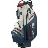 Big Max Aqua Tour 4 Off White/Navy/Red Golf torba Cart Bag