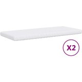  Izvlečna dnevna postelja s predali temno siva 80x200 cm žamet | Shoptok.si