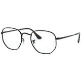 Ray-ban Hexagonal RX6448 2509 L (54) Črna/Kristalna Cene