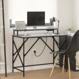 vidaXL Stol Sivi hrast sonoma 100 x 50 x 86.5 cm Konstruirano drvo Cijene