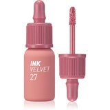 peripera Ink Velvet baršunasti ruž za usne nijansa 27 Strawberry Nude 4 g | shoptok.hr