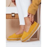 DStreet Espadryle damskie LANSI żółte | shoptok.hr