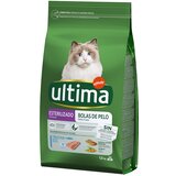  Ultima Feline Sterilized Hairball s postrvjo - 4,5 kg (3 x 1,5 kg) | shoptok.hr