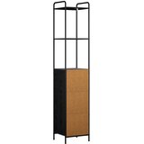  Kupaonski ormar Crni hrast 40 x 36 x 200,5 cm Konstruirano drvo | shoptok.hr