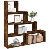 Furnova Pregrada s knjižno omaro 4-nads. dim. hrast 143,5x29x143,5 cm, (21932219) | Shoptok.si