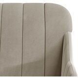  Klupa svjetlosiva 110 x 76 x 80 cm baršunasta | shoptok.hr