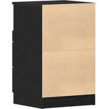  Noćni ormar 2 pcs Crni hrast 40 x 35 x 65 cm Konstruirano drvo | shoptok.hr