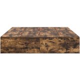 Krevet s prostorom za pohranu Dimljenog hrasta 135x190 cm | shoptok.hr