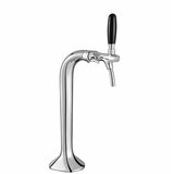 ich-zapfe Kromiran šank stolp enovodni za pivo z begom hlajenjem 8 mm vstop 5/8 izhod, (5000216611) | Shoptok.si