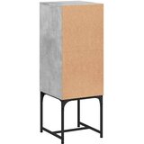  Bočni ormarić sa staklenim vratima boja betona 35 x 37 x 100 cm | Eponuda.com