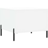 Stolić za kavu bijeli 50 x 50 x 40 cm od konstruiranog drva | shoptok.hr