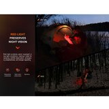 Fenix HL16V2GRN - LED čelovka LED/3xAAA IP66 450 lm 200 h zelena | Eponuda.com