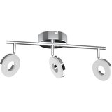Candellux Lighting LED stropna svjetiljka u sjajno srebrnoj boji 47x16 cm Thema – | shoptok.hr
