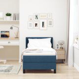 Box Spring krevet s madracem Plavi 80x200 cm Tkanina | shoptok.hr