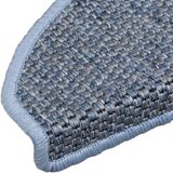  Samoljepljivi otirači za stepenice 15 kom 65x21x4 cm plavi | shoptok.hr