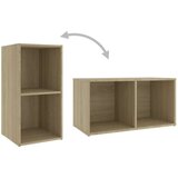 TV ormarić boja hrasta sonome 72x35x36 5 cm konstruirano drvo | shoptok.hr
