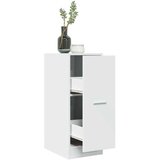 vidaXL Ormarić za lijekove bijeli 30x41x77,5 cm konstruirano drvo Cijene