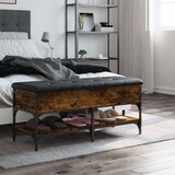 vidaXL klupa za cipele boja hrasta 102x42x45 cm konstruirano drvo | shoptok.hr