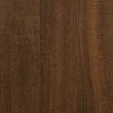 Regal za knjige 4 razine smeđa boja hrasta 76x32x123 cm drveni