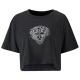 Ed Hardy Tiger glow crop top black Crna | shoptok.hr