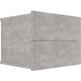 Furnova Nočna omarica betonsko siva 40x30x30 cm iverna plošča, (21927187) | Shoptok.si