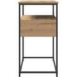  Konzolna stolica s ladicama Umjetnički hrast 75 x 40 x 75 cm | shoptok.hr