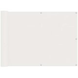  Balcony ekran Bijeli 75 x 200 cm PU prekriveni oksford alu - Bijeli 75 x 200 cm | shoptok.hr