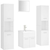  Set kupaonskog namještaja od iverice bijeli | shoptok.hr
