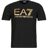 Ea7 Emporio Armani Majice s kratkimi rokavi TRAIN LOGO SERIES M TEE BIG LOGO SS - TRAIN LOGO SERIES M TEE BI Črna Cene