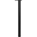 4 noge za stol podesive visine crne 870 mm | shoptok.hr