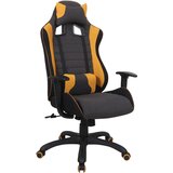 Novel GAMING STOL umetna masa, tekstil antracit, oranžna | Shoptok.si