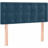  Uzglavlje tamnoplavo 80 x 5 x 78/88 cm baršunasto | shoptok.hr