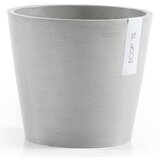 Ecopots Amsterdam Water Reservoir - belo siva - Ø 20 cm, višina 17,5 cm | Shoptok.si