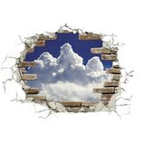 Komar Okrasna nalepka Break Out Clouds (Š x V: 100 x 70 cm) | Shoptok.si