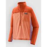 Patagonia Houdini Stash 1/2 Zip Jacket coal orange | Shoptok.si