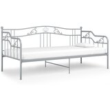 The Living Store Posteljni okvir siv kovinski 90x200 cm - Posteljni Okvir, (21524202) | Shoptok.si