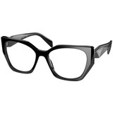 Prada PR18WV 1AB1O1 L (54) Črna/Kristalna Cene