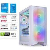 MEGA Računalnik TWR S10 i7-14700KF/RTX4070/32GB-DDR5/2TB-4.0/1000W/Brez OS/črna RGB Cene