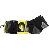 Skechers 3pk Mu&amp;scaron;ke Čarape 1/2 Terry Qtr Crew S114662-HBLK Slike