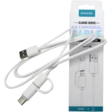 Mikro kabl 2 u 1, Tip-C, USB