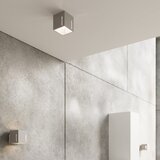 Nice Lamps Siva stropna svjetiljka s metalnim sjenilom 10x10 cm Pax – | shoptok.hr