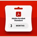 Acrobat Standard 3 Months Subscription Key GLOBAL