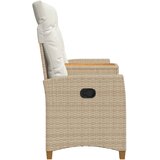  Rekreativna klupa s stolom Bež i krem bijela 126 x 65 x 112 cm | Eponuda.ba