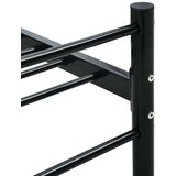  Za krevet crni metalni 120 x 200 cm | shoptok.hr