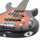  Električna bas gitara za početnike s torbom smeđe-crna 4/4 46 " | shoptok.hr