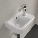 Villeroy Boch 43433601 O.Novo Compact 36 x 25 cm keramični umivalnik z odprtino za armaturo desna izvedba | Shoptok.si